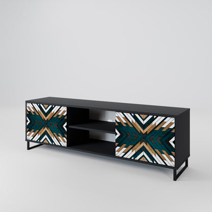 ARTISTIC GEOMETRY 2-türiges TV-Lowboard