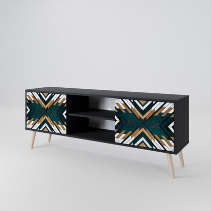 ARTISTIC GEOMETRY 2-türiges TV-Lowboard