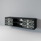 DIMENSION DELIGHTS TV-Lowboard mit 2 Türen in Schwarz