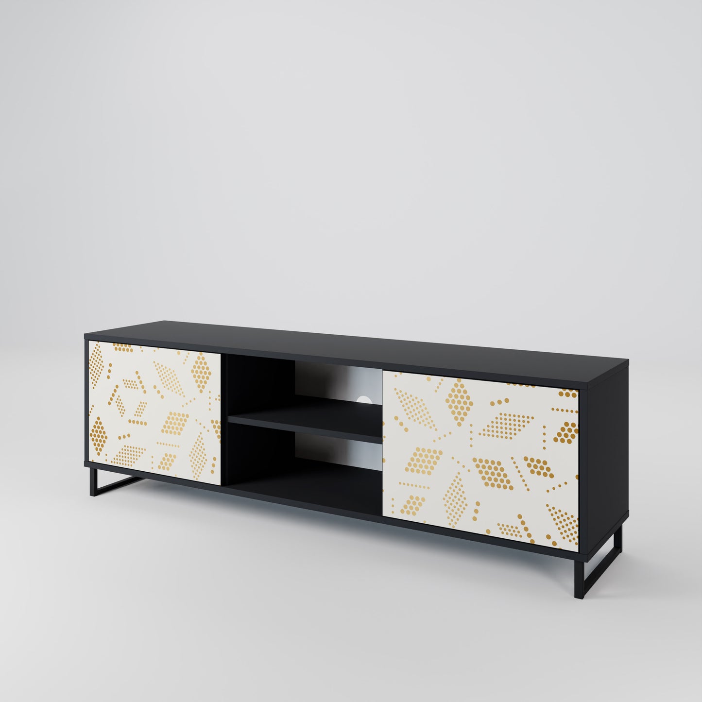 SPOTTED DAZE 2-Door TV Cabinet