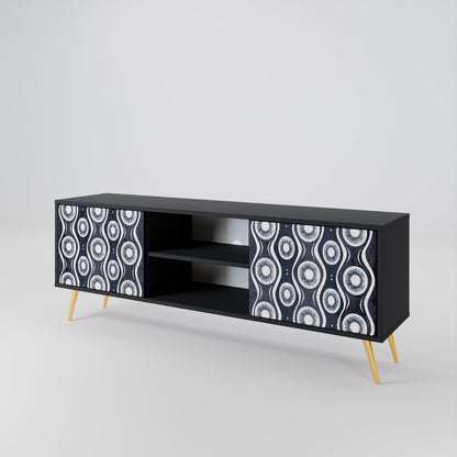 GRAPHITE EYES 2-türiges TV-Lowboard