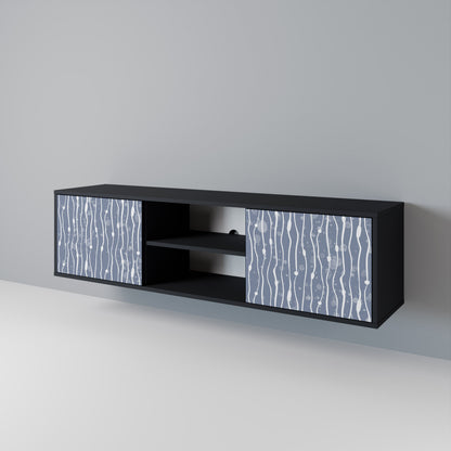 GRAPHITE RAIN 2-Door TV Cabinet