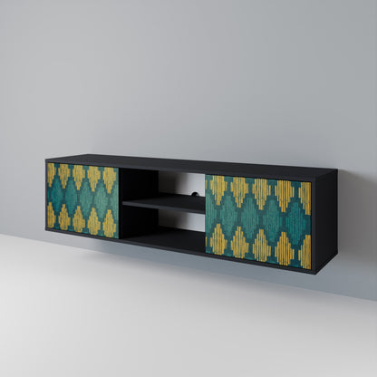 POLYGONS 2-türiges TV-Lowboard