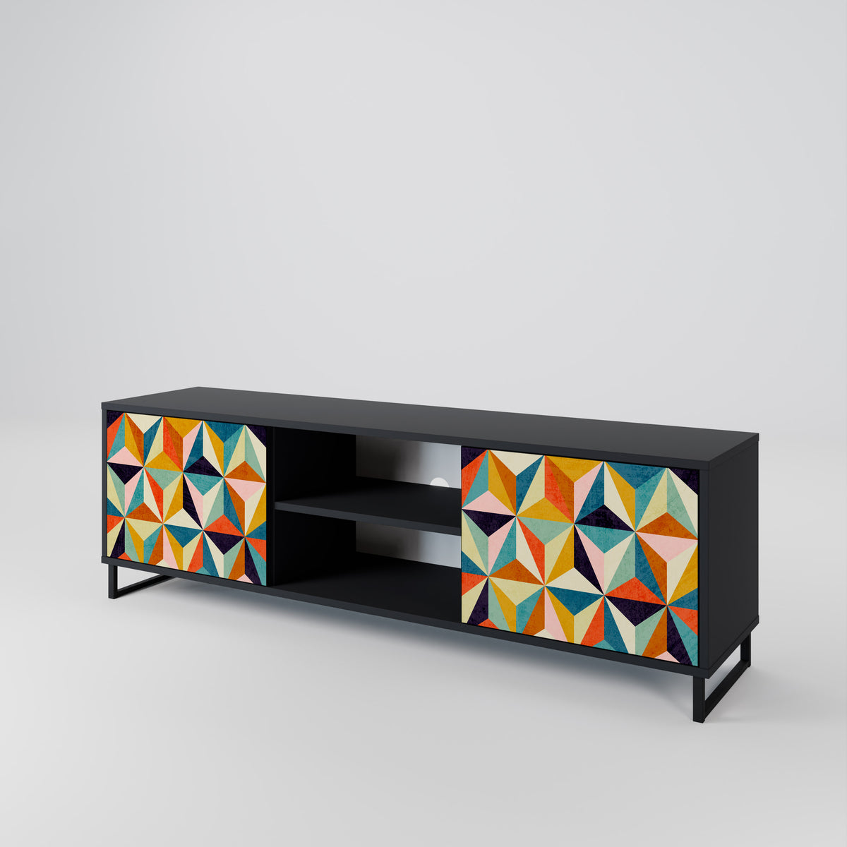 TESSELATE TREASURES 2-türiges TV-Lowboard