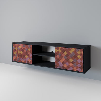 PAINTED SQUARES 2-türiges TV-Lowboard