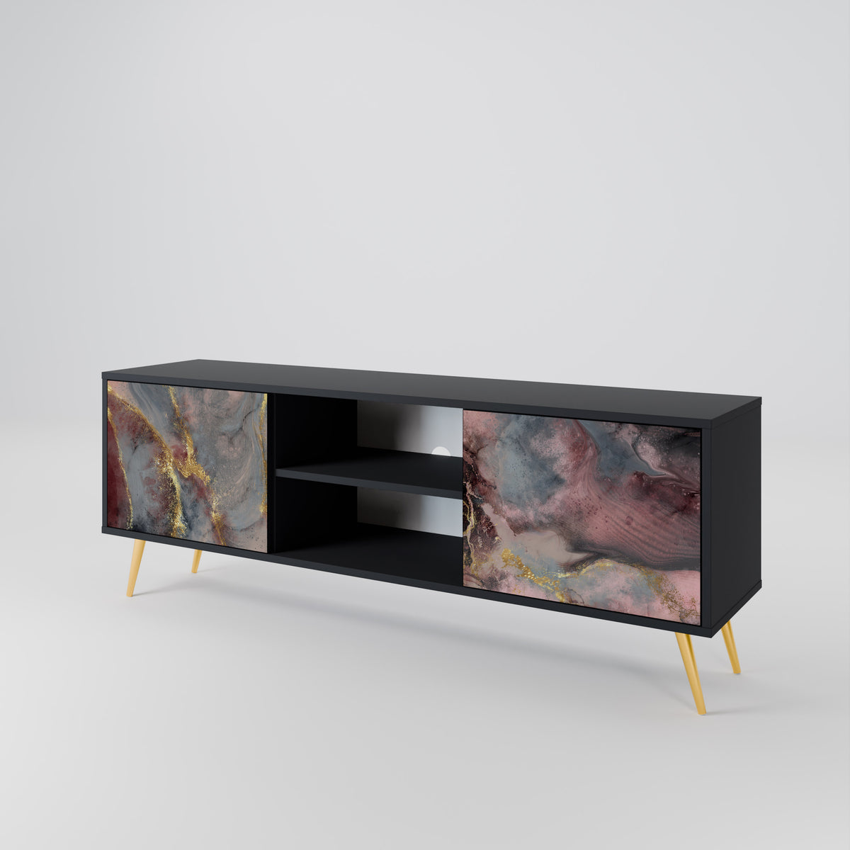 GOLDEN TIDES 2-Door TV Cabinet
