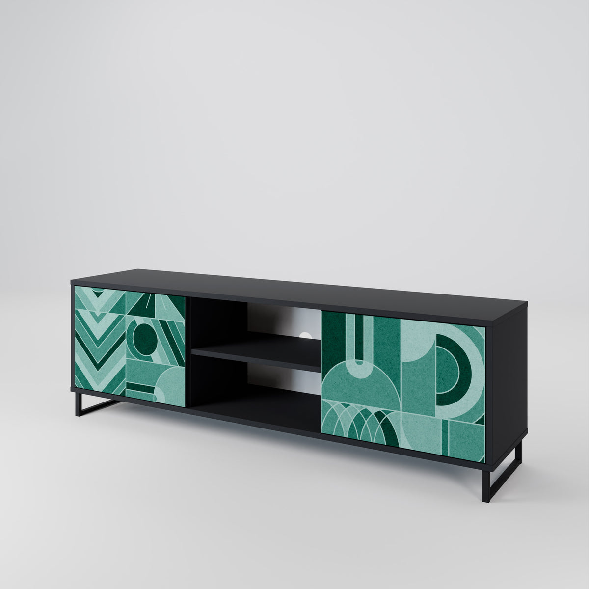 HARMONIC GRID 2-Door TV Cabinet