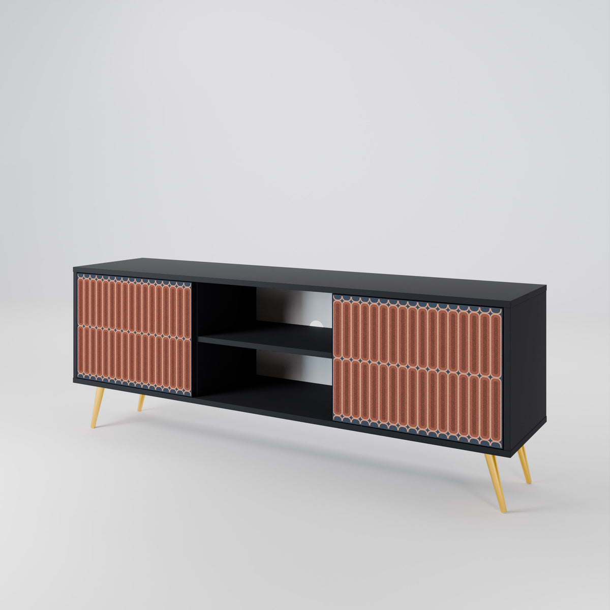 HYPNOTIC GATE 2-Door TV Cabinet