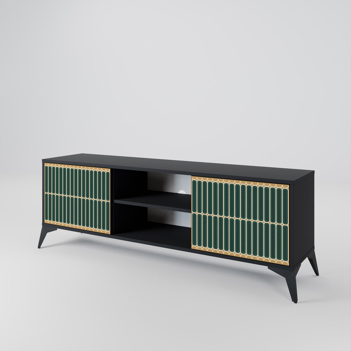 ILUSION GATE 2-Door TV Cabinet