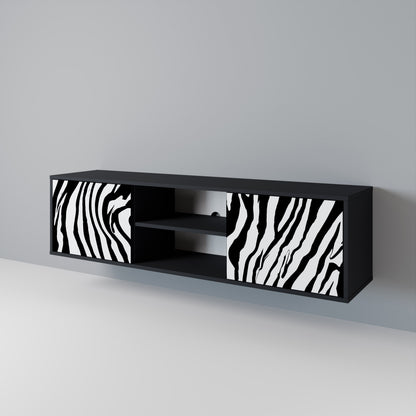 SPLENDID ZEBRA 2-türiges TV-Lowboard