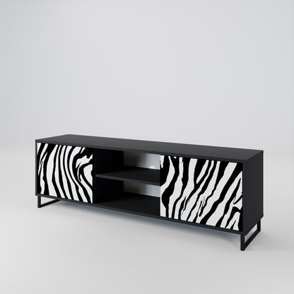 SPLENDID ZEBRA 2-türiges TV-Lowboard