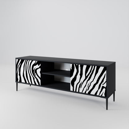 SPLENDID ZEBRA 2-türiges TV-Lowboard