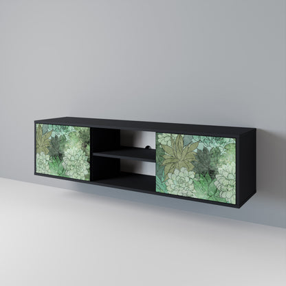 SUCCULENT CLUSTER 2-Door TV Cabinet