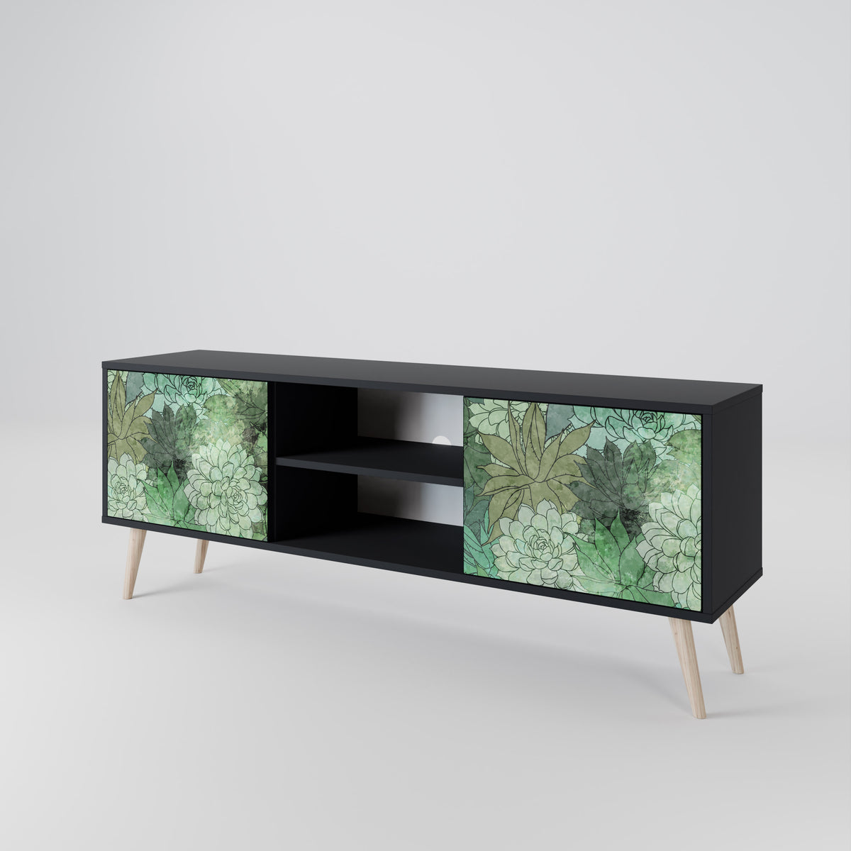 SUCCULENT CLUSTER 2-türiges TV-Lowboard