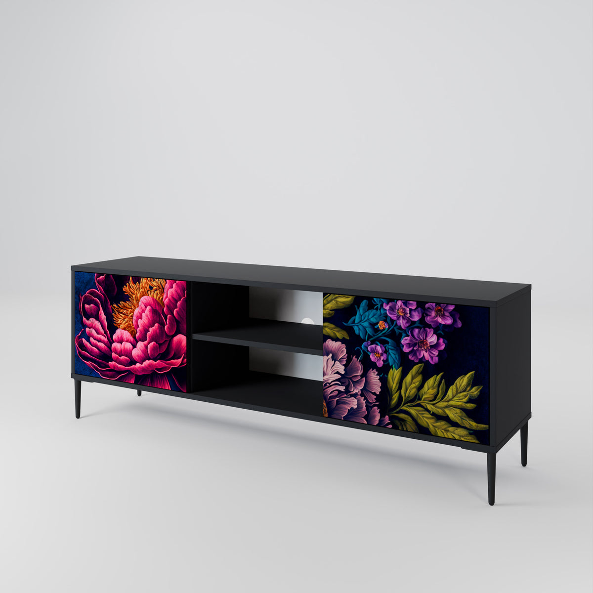 BLOOMING ELEGANCE 2-türiges TV-Lowboard