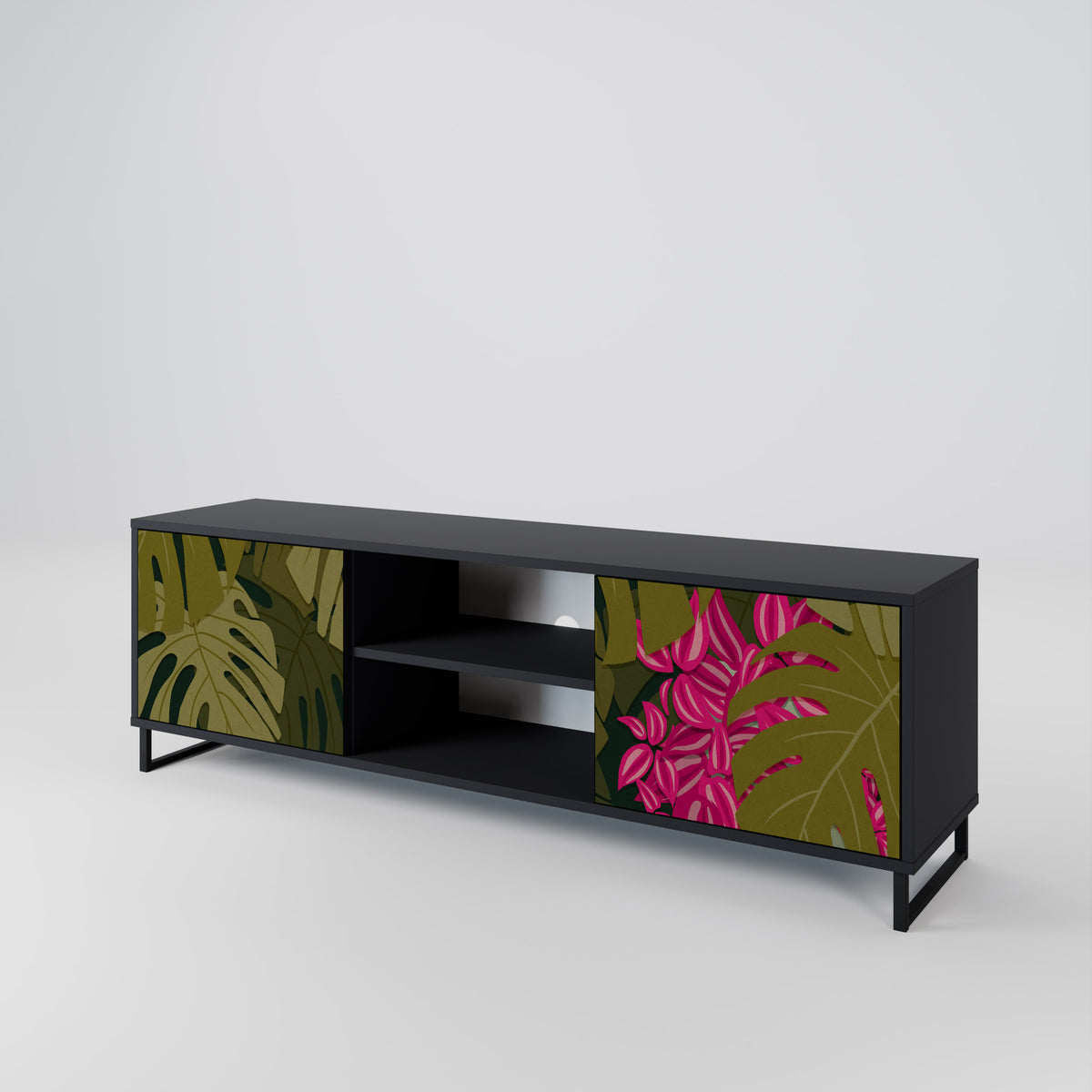 TROPICAL BEAUTY 2-türiges TV-Lowboard