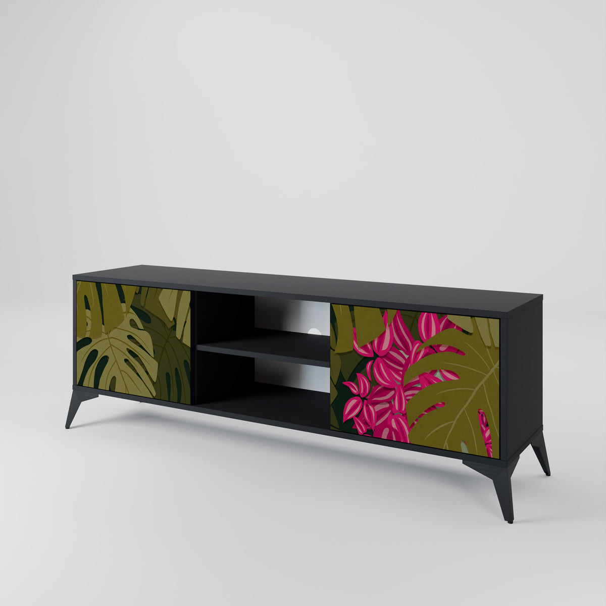 TROPICAL BEAUTY 2-türiges TV-Lowboard