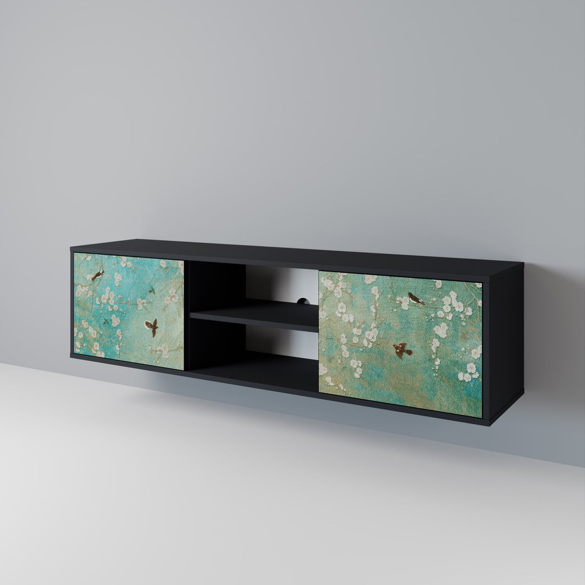 BLOOMING CHARM 2-türiges TV-Lowboard