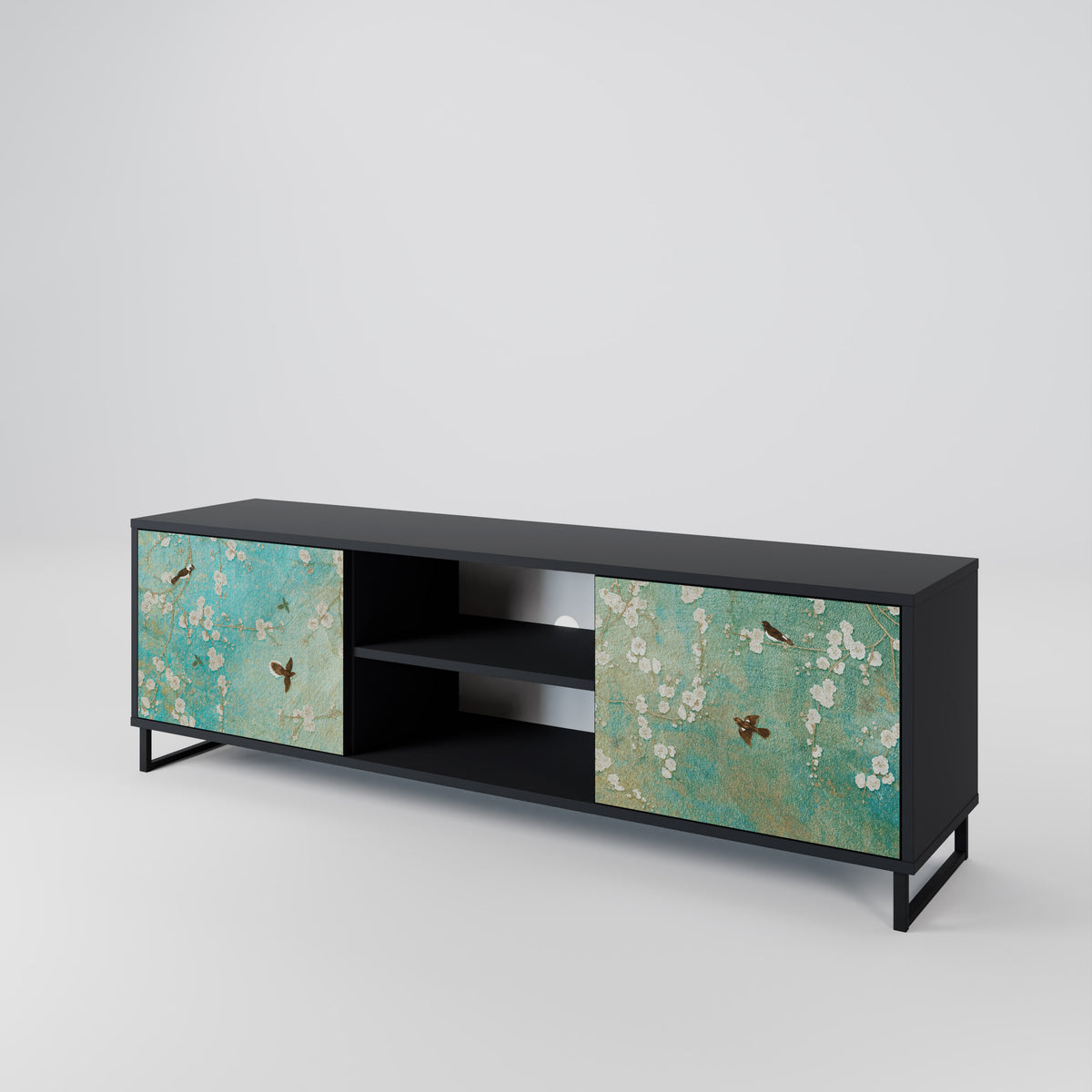 BLOOMING CHARM 2-türiges TV-Lowboard