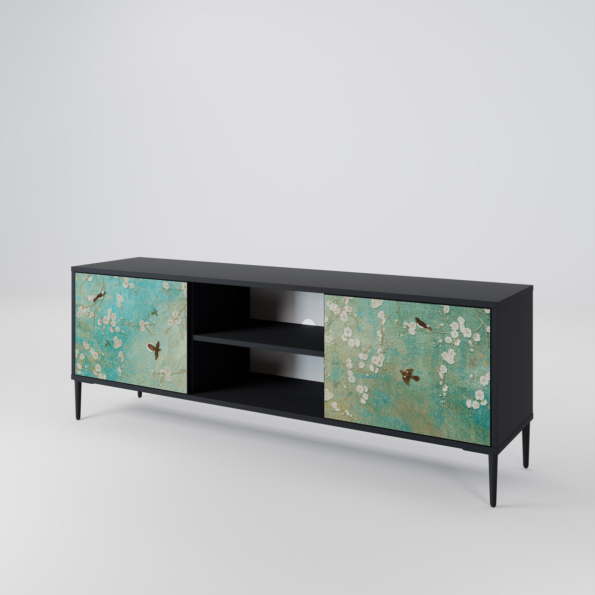 BLOOMING CHARM 2-türiges TV-Lowboard