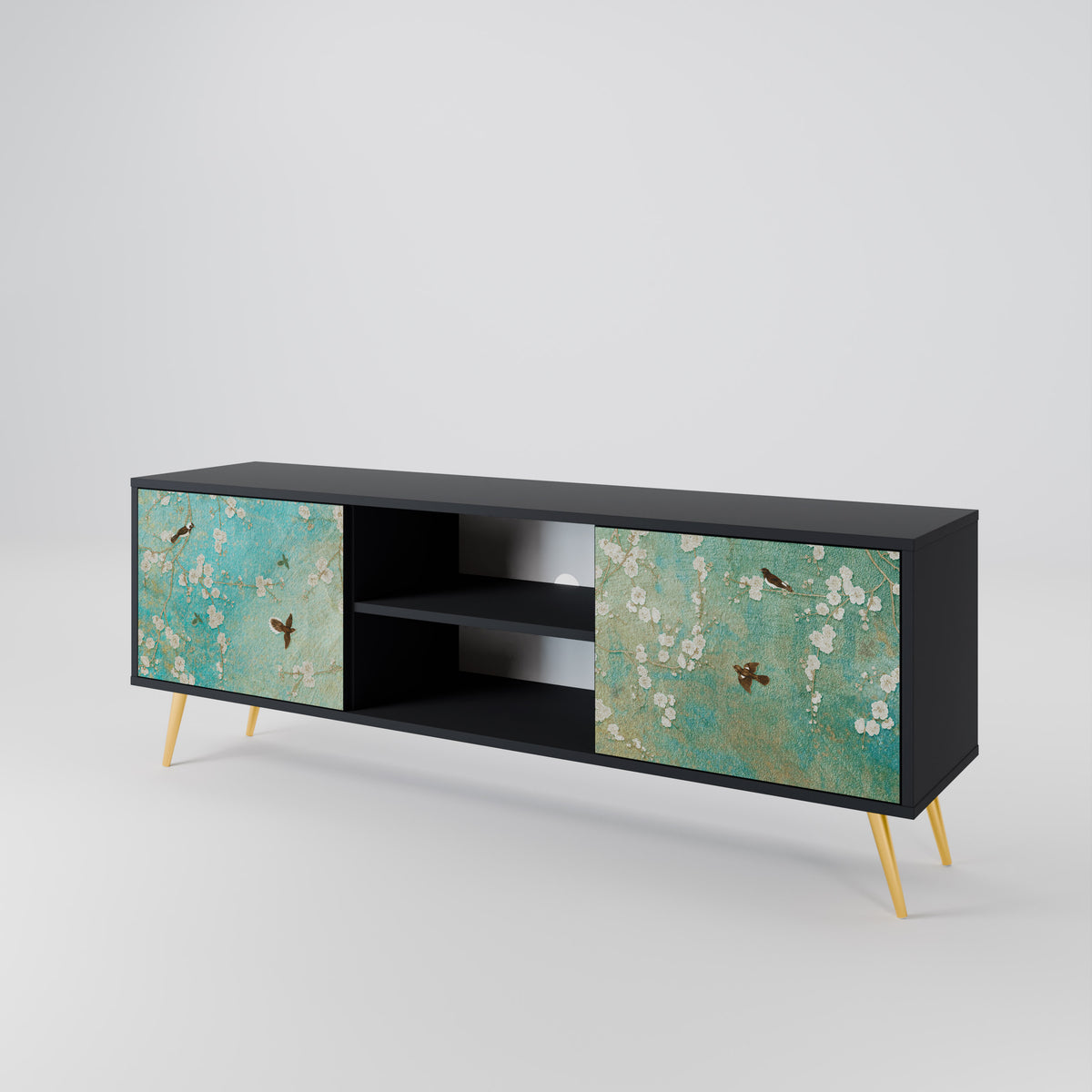 BLOOMING CHARM 2-türiges TV-Lowboard