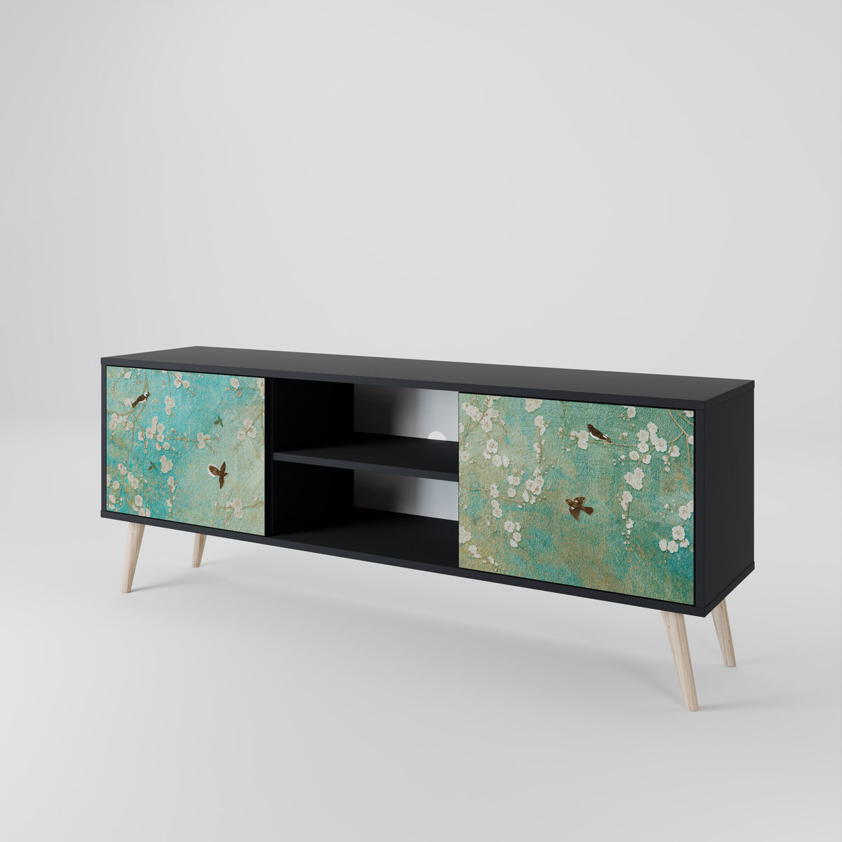 BLOOMING CHARM 2-türiges TV-Lowboard