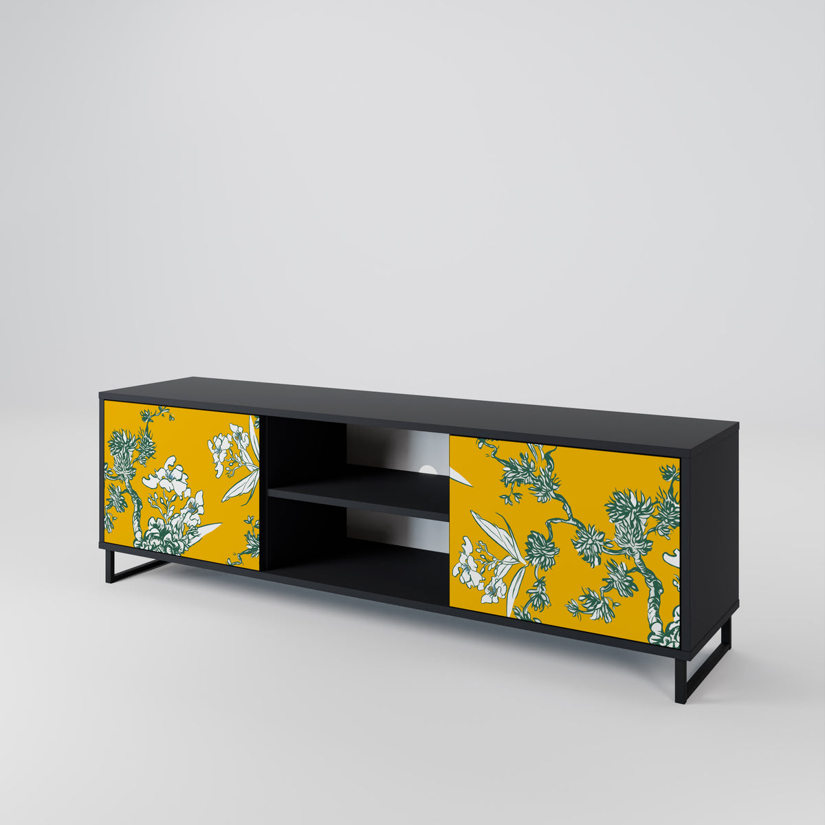 YELLOW CHINOISERIE 2-türiges TV-Lowboard
