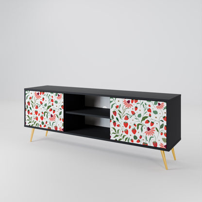 FLOWERS AND STRAWBERRIES 2-türiges TV-Lowboard