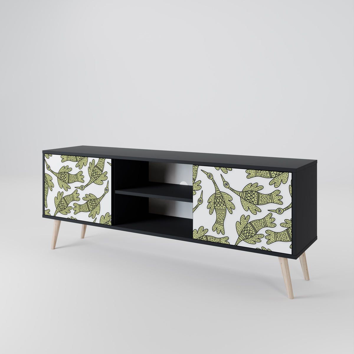 SEEDLING SONGBIRD 2-Door TV Cabinet