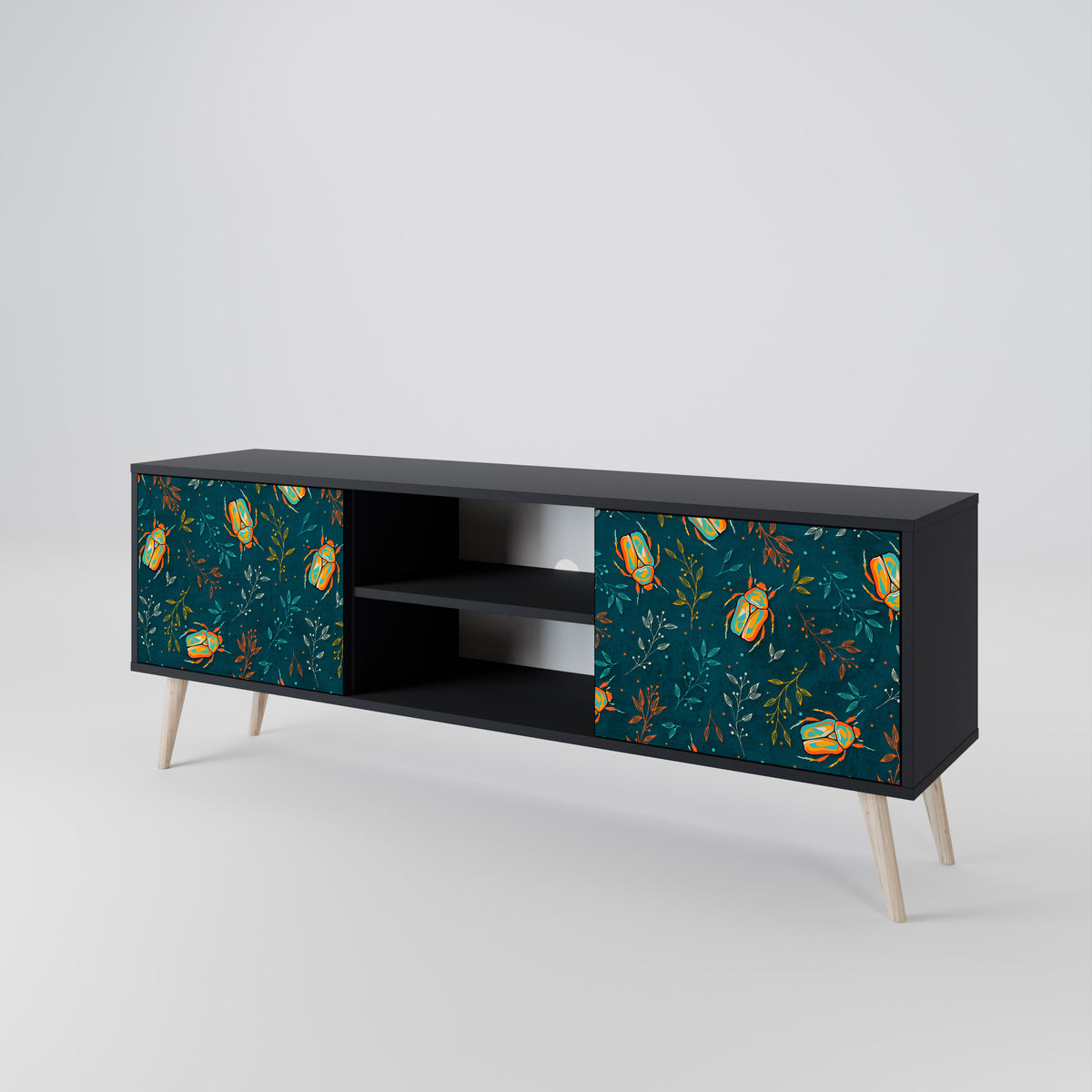 AUTUMN INSECTS 2-Door TV Cabinet