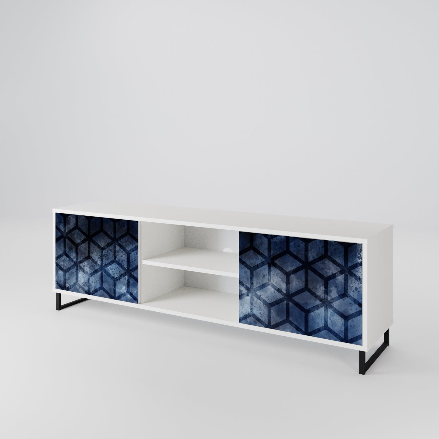 CUBIC MIST 2-türiges TV-Lowboard