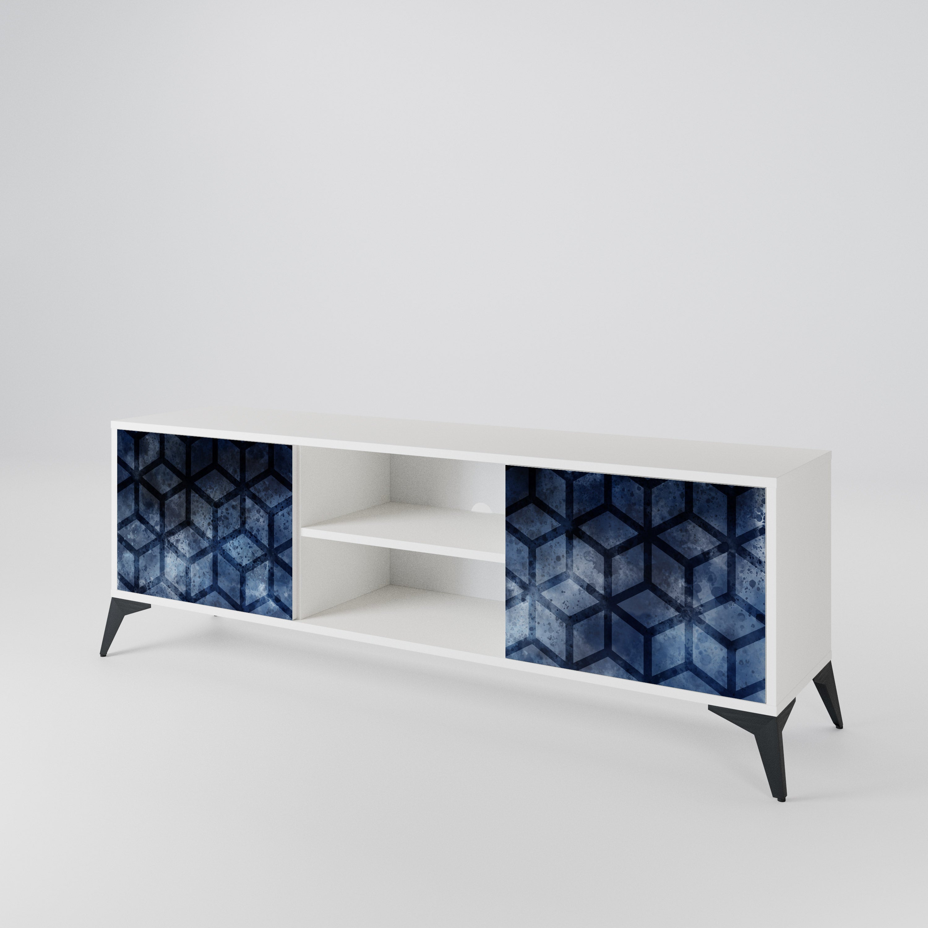 CUBIC MIST 2-türiges TV-Lowboard