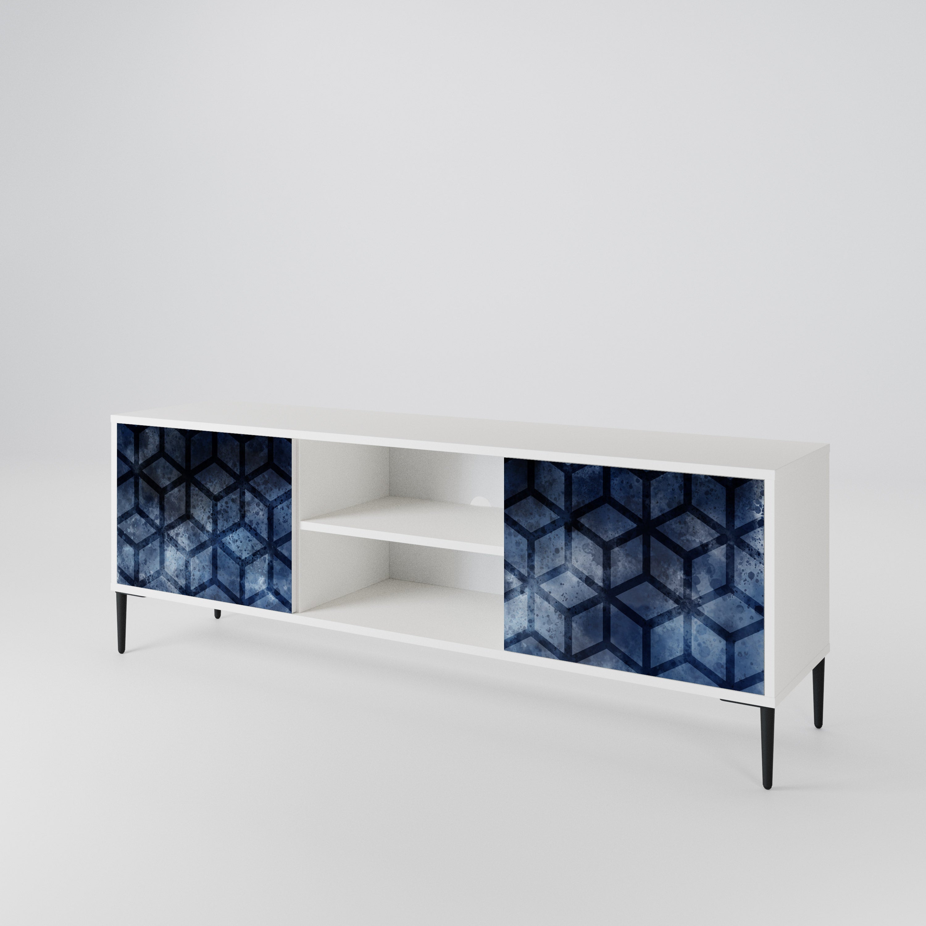 CUBIC MIST 2-türiges TV-Lowboard