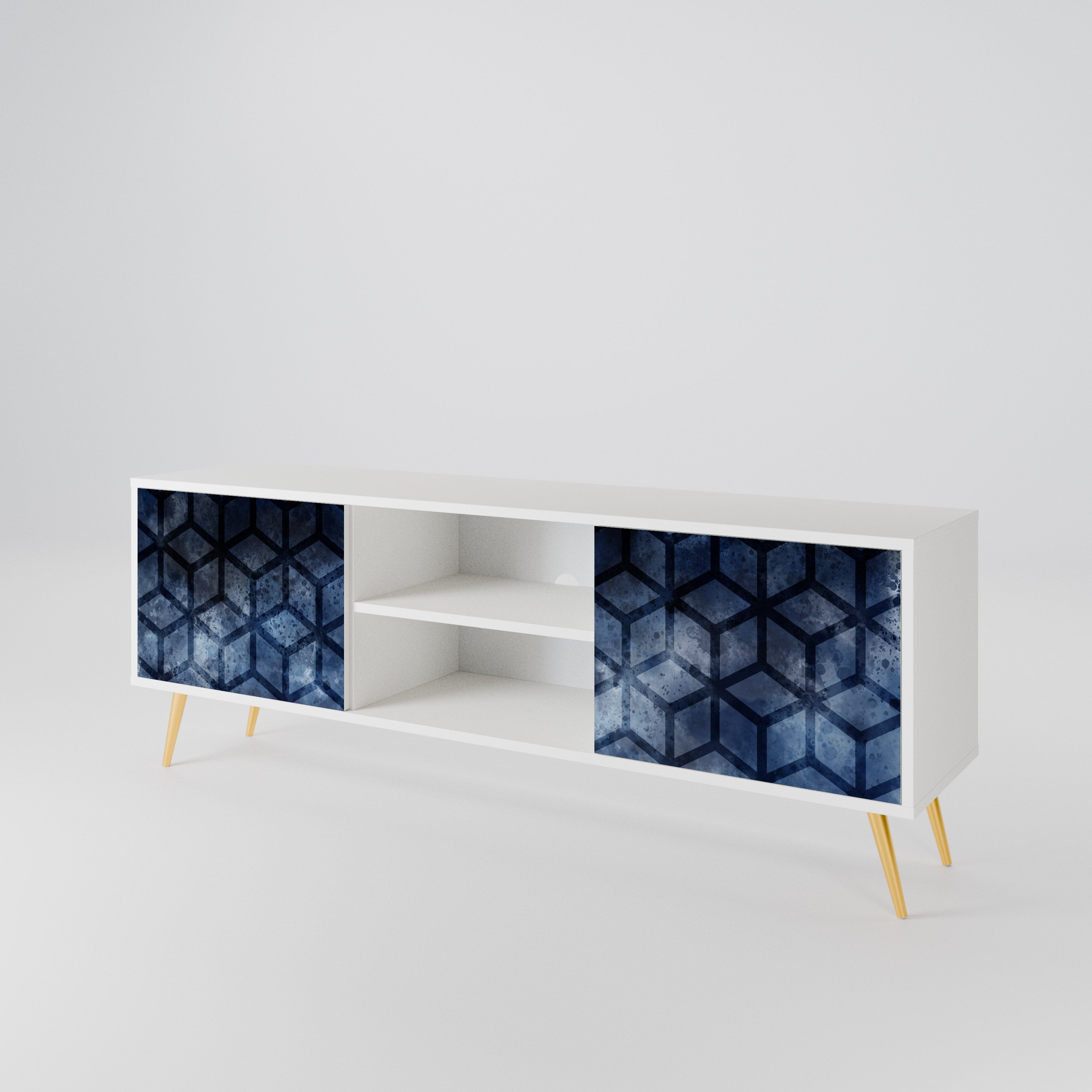 CUBIC MIST 2-türiges TV-Lowboard