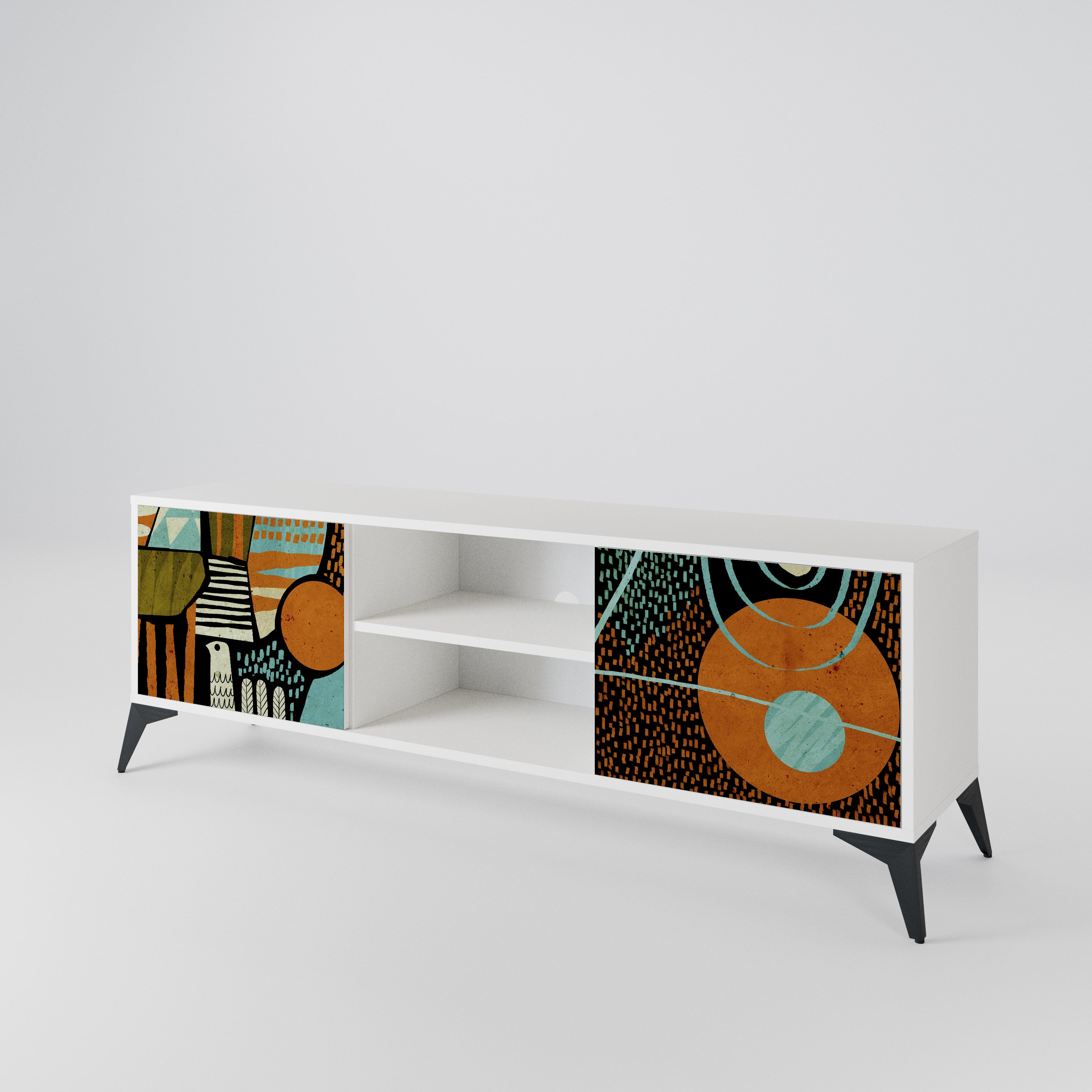 GEODE GLIMMER 2-türiges TV-Lowboard