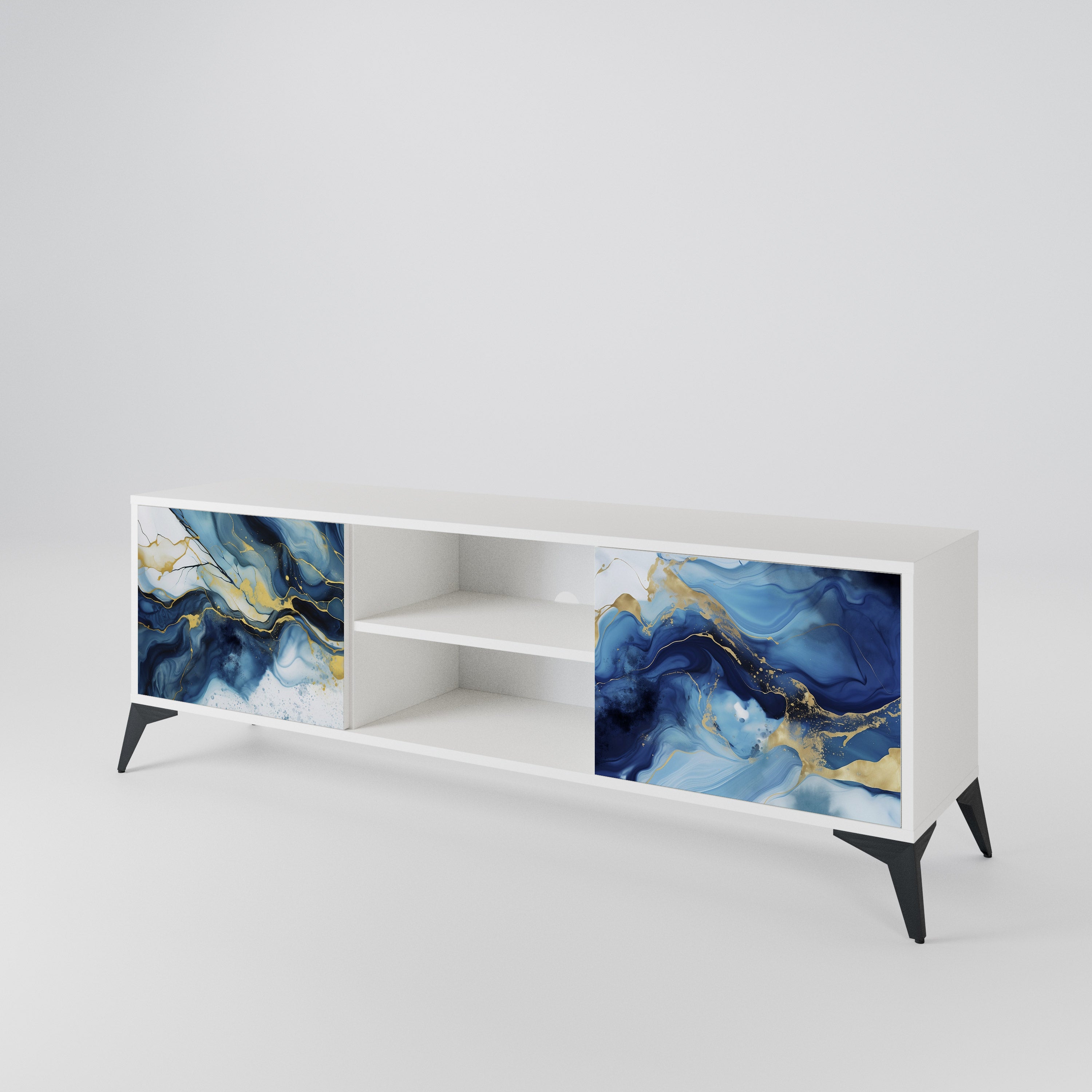 INKY MARBLE 2-türiges TV-Lowboard