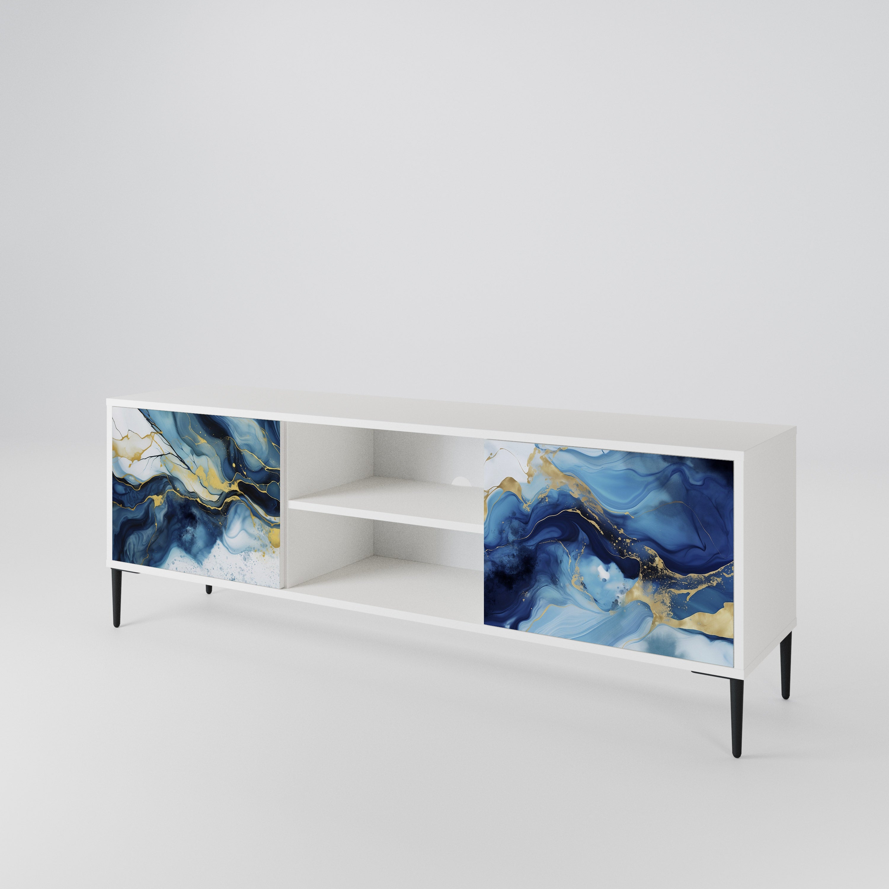 INKY MARBLE 2-türiges TV-Lowboard