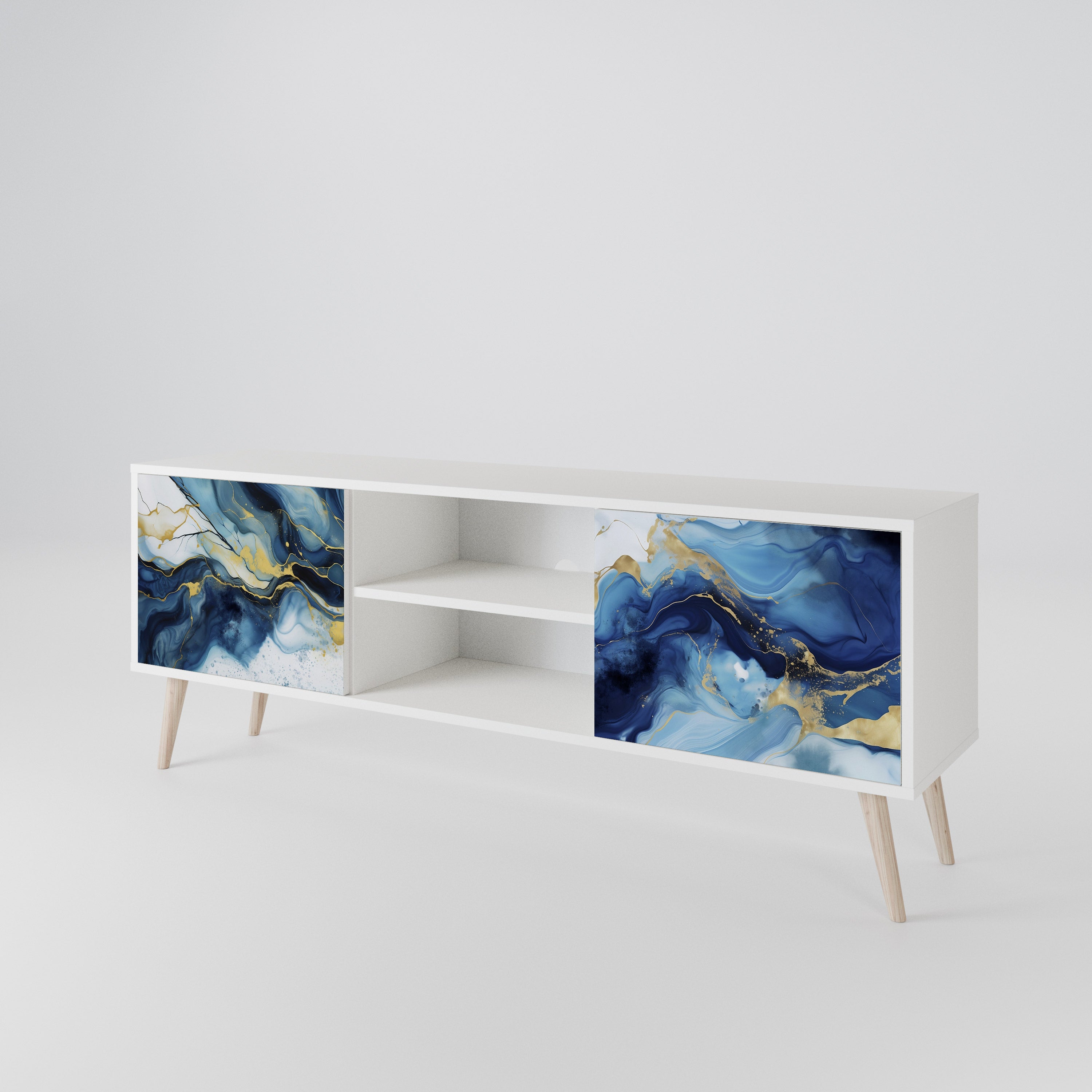 INKY MARBLE 2-türiges TV-Lowboard