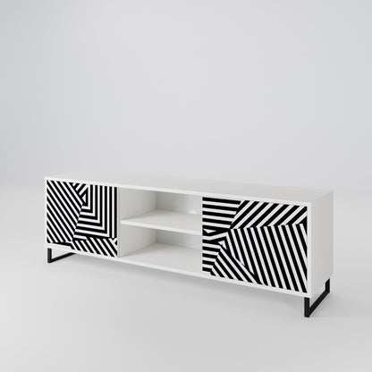 ILLUSIONARY LATTICE 2-türiges TV-Lowboard