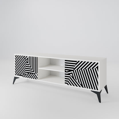 ILLUSIONARY LATTICE 2-türiges TV-Lowboard