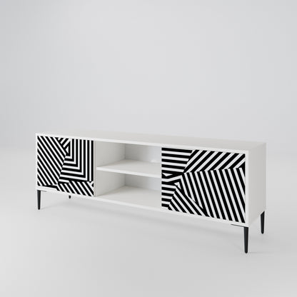 ILLUSIONARY LATTICE 2-türiges TV-Lowboard