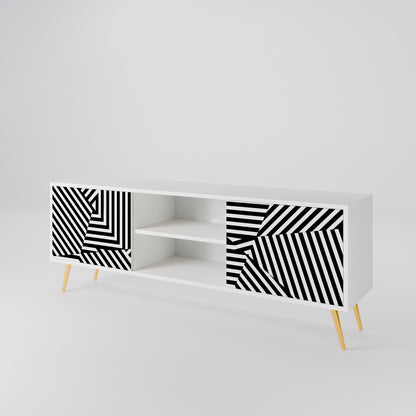ILLUSIONARY LATTICE 2-türiges TV-Lowboard