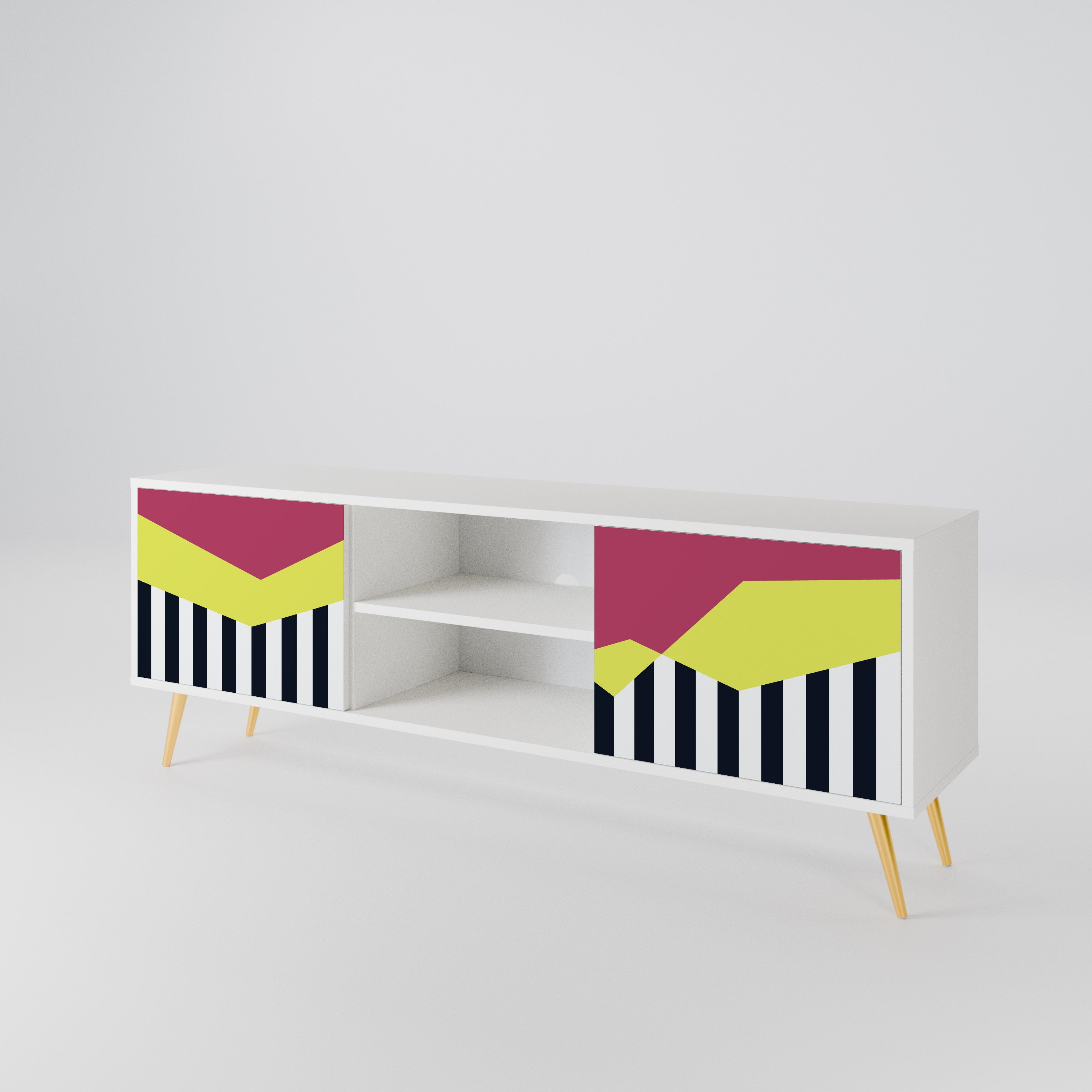 PIANO FANTASY 2-türiges TV-Lowboard