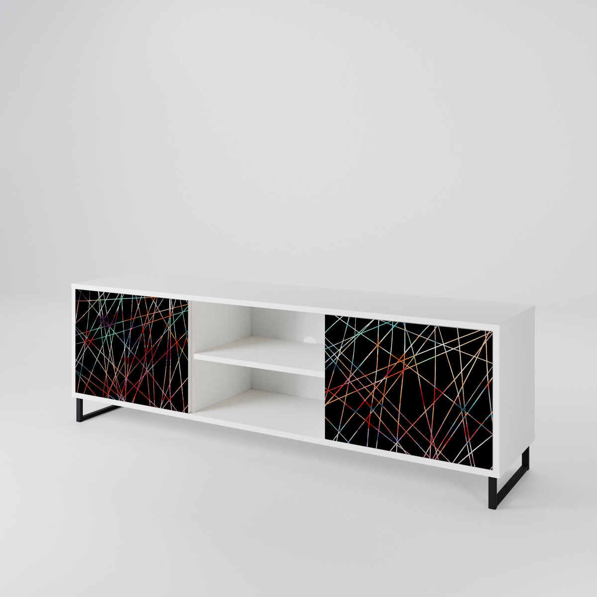 LUMINOUS SNARE 2-türiges TV-Lowboard