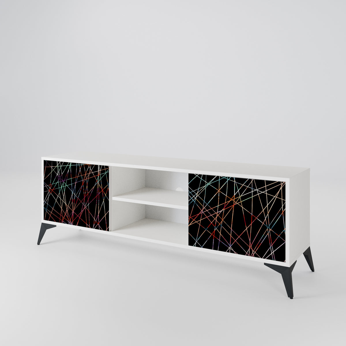 LUMINOUS SNARE 2-türiges TV-Lowboard