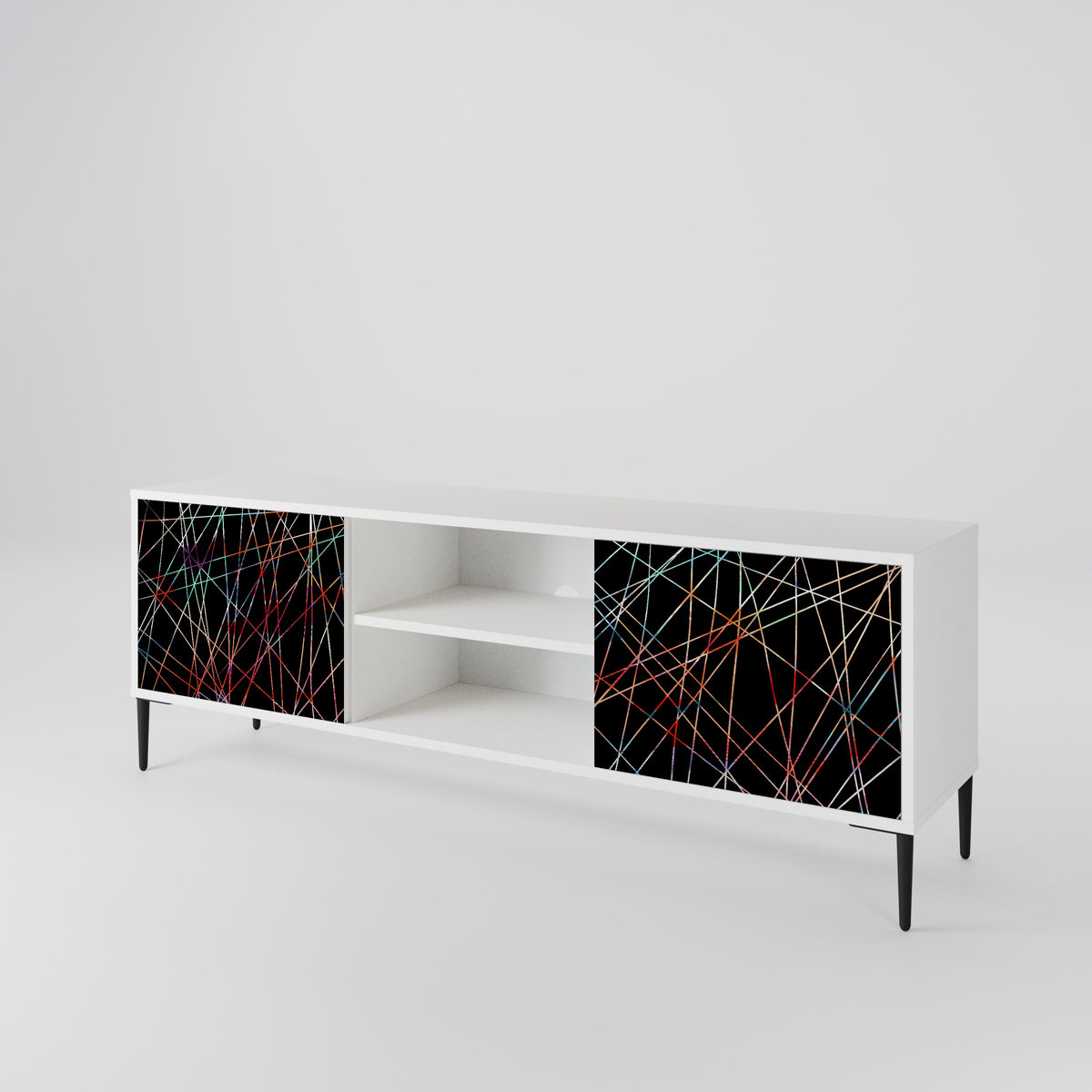 LUMINOUS SNARE 2-türiges TV-Lowboard