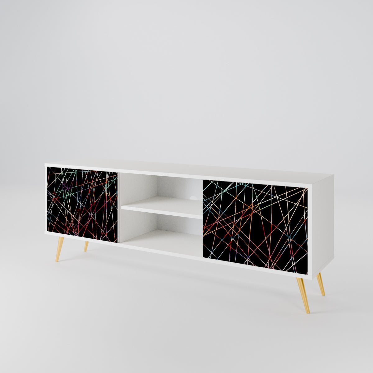 LUMINOUS SNARE 2-türiges TV-Lowboard