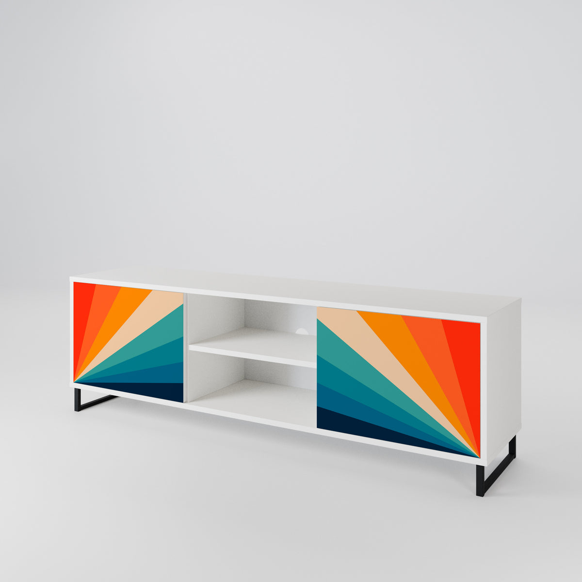PRISM CONCUSSION 2-türiges TV-Lowboard