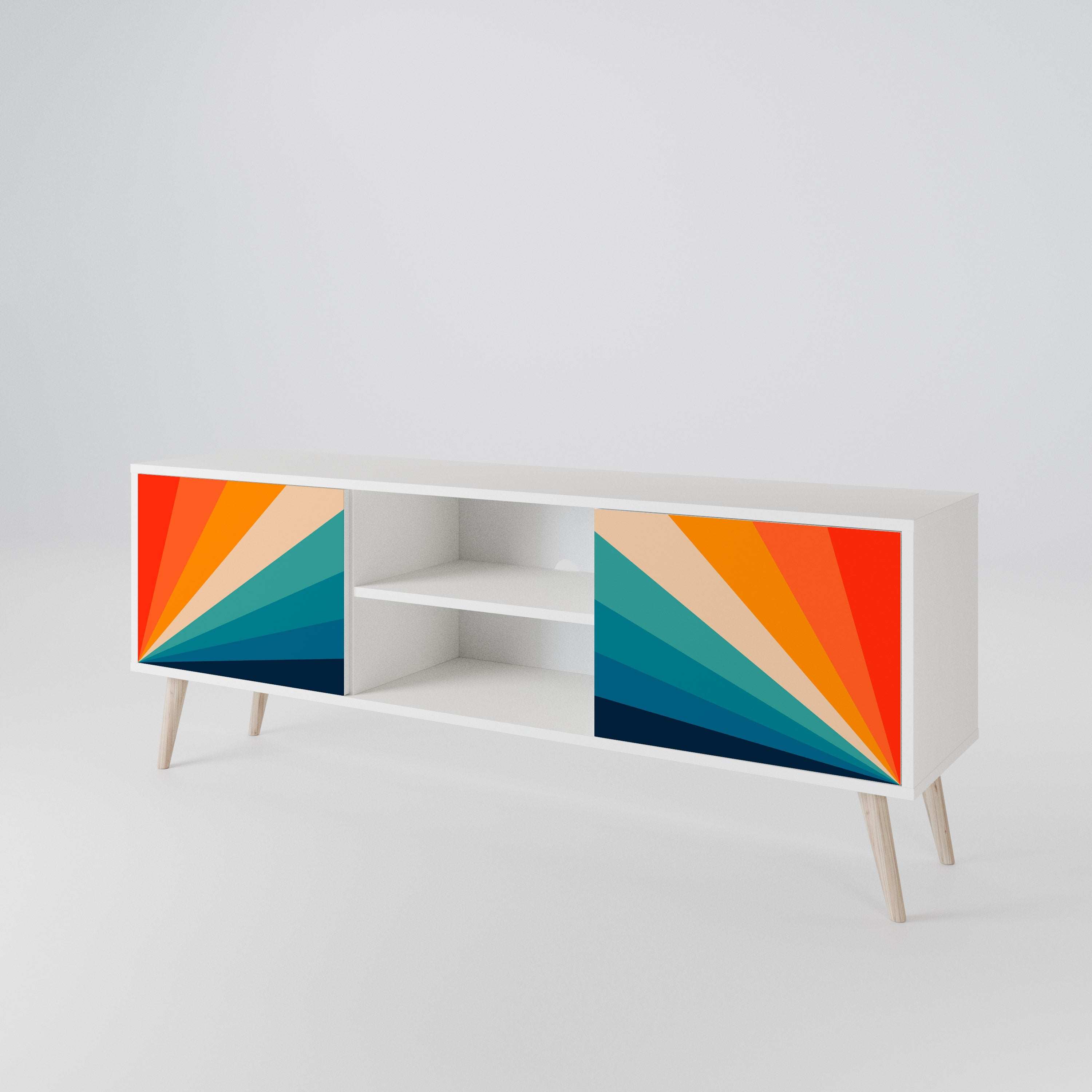PRISM CONCUSSION 2-Door TV Cabinet