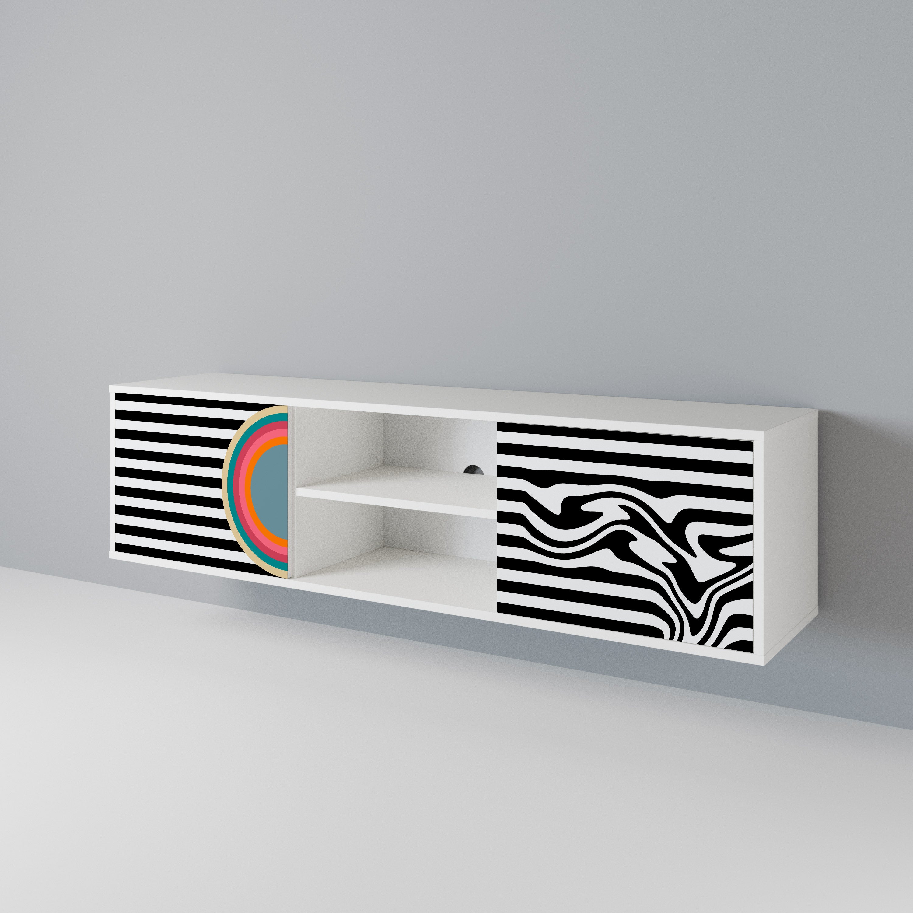 SPECTRA SHOWCASE 2-türiges TV-Lowboard